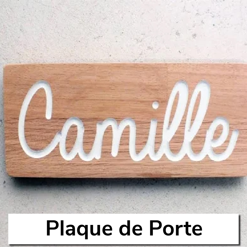 plaque de porte